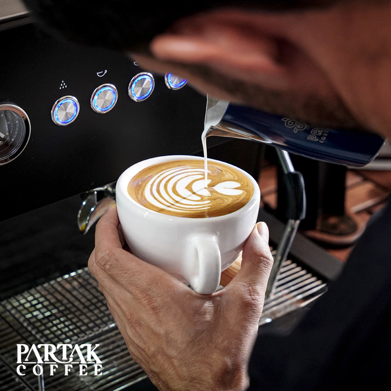 طرز تهیه لاته آرت با اسپرسوساز